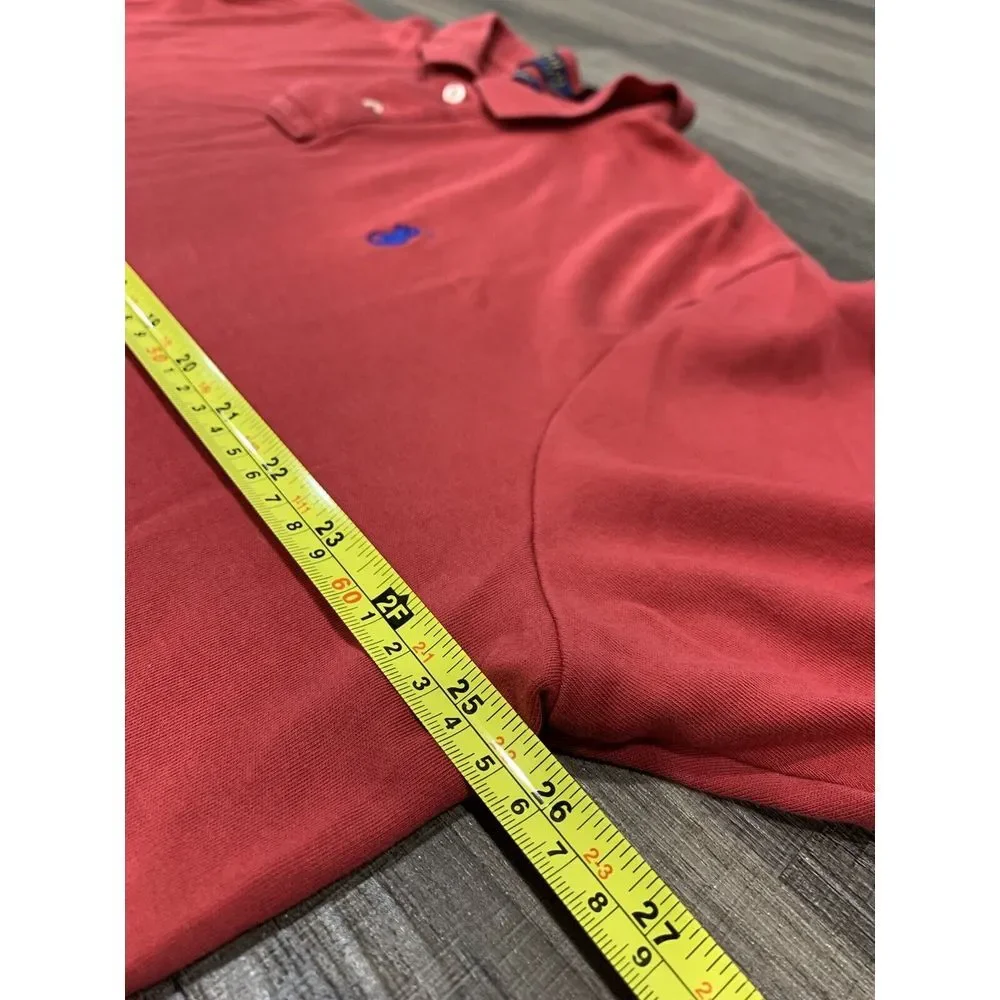 Polo Ralph Lauren Custom Fit short sleeve Men's Cotton Polo Size‎ 2XL Red
